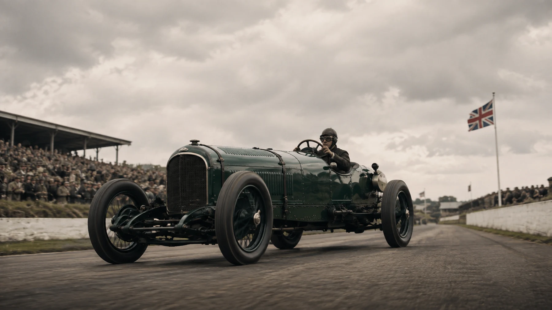 British Racing Green across generations, adapted from The Dean’s List PowerTube TV episode artwork.